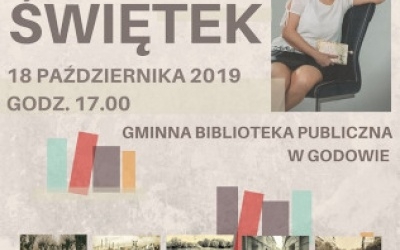 Spotkanie autorskie z Edytą Świętek w GBP w Godowie